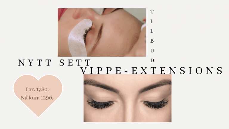 Beauty Corner Vippe-extensions, nytt sett, klassisk - Tilbud (Facebook Cover) (1)