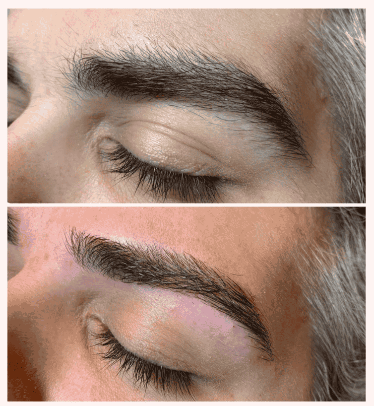 Threading av øyenbryn hos Beauty Corner Oslo — presis brynforming med bomullstråd